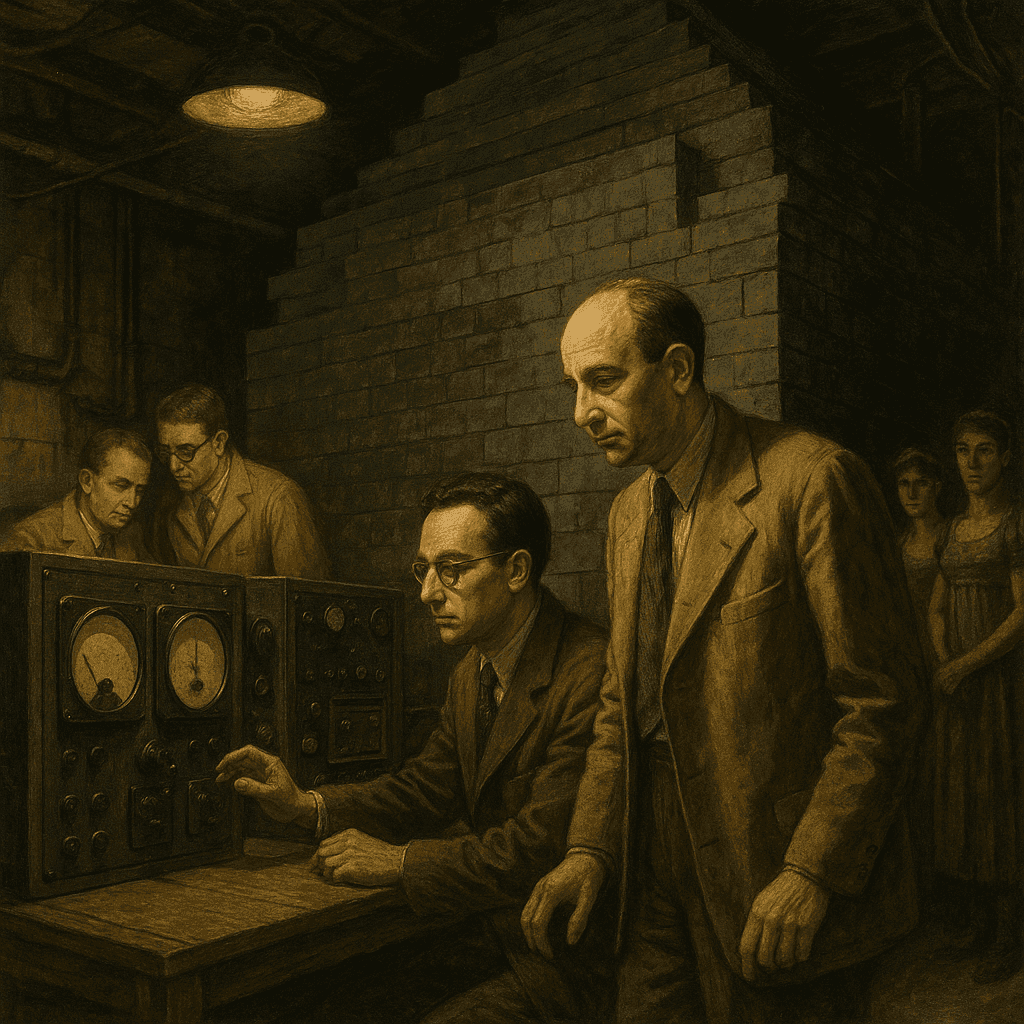 Enrico Fermi and Chicago Pile-1 nuclear reactor