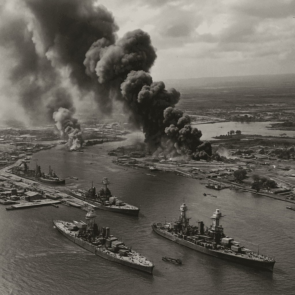 The attack on Pearl Harbor