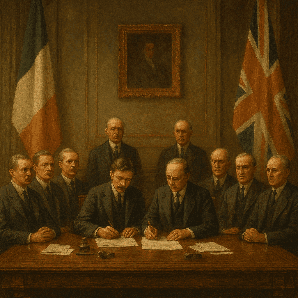 Signing of the Anglo-Irish Treaty