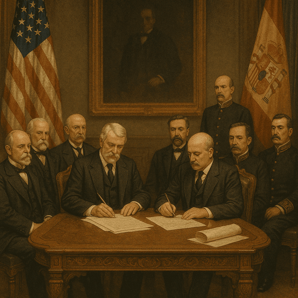 Signing of the Treaty of Paris