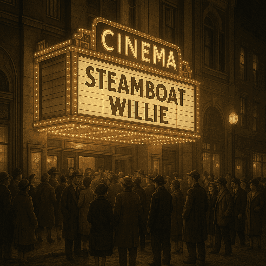 Mickey Mouse in Steamboat Willie