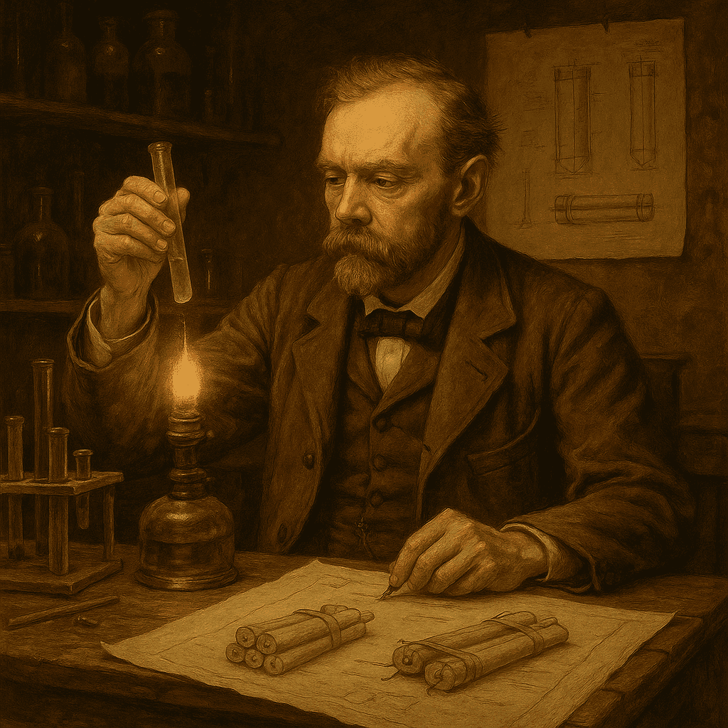 Alfred Nobel and his invention of dynamite