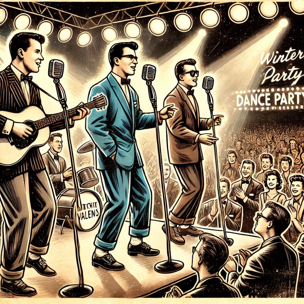 The Day the Music Died: The Tragic Loss of Buddy Holly, Ritchie Valens, and The Big Bopper