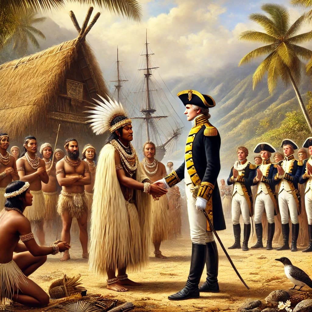 A Tragic Encounter: The Death of Captain James Cook in Hawaii