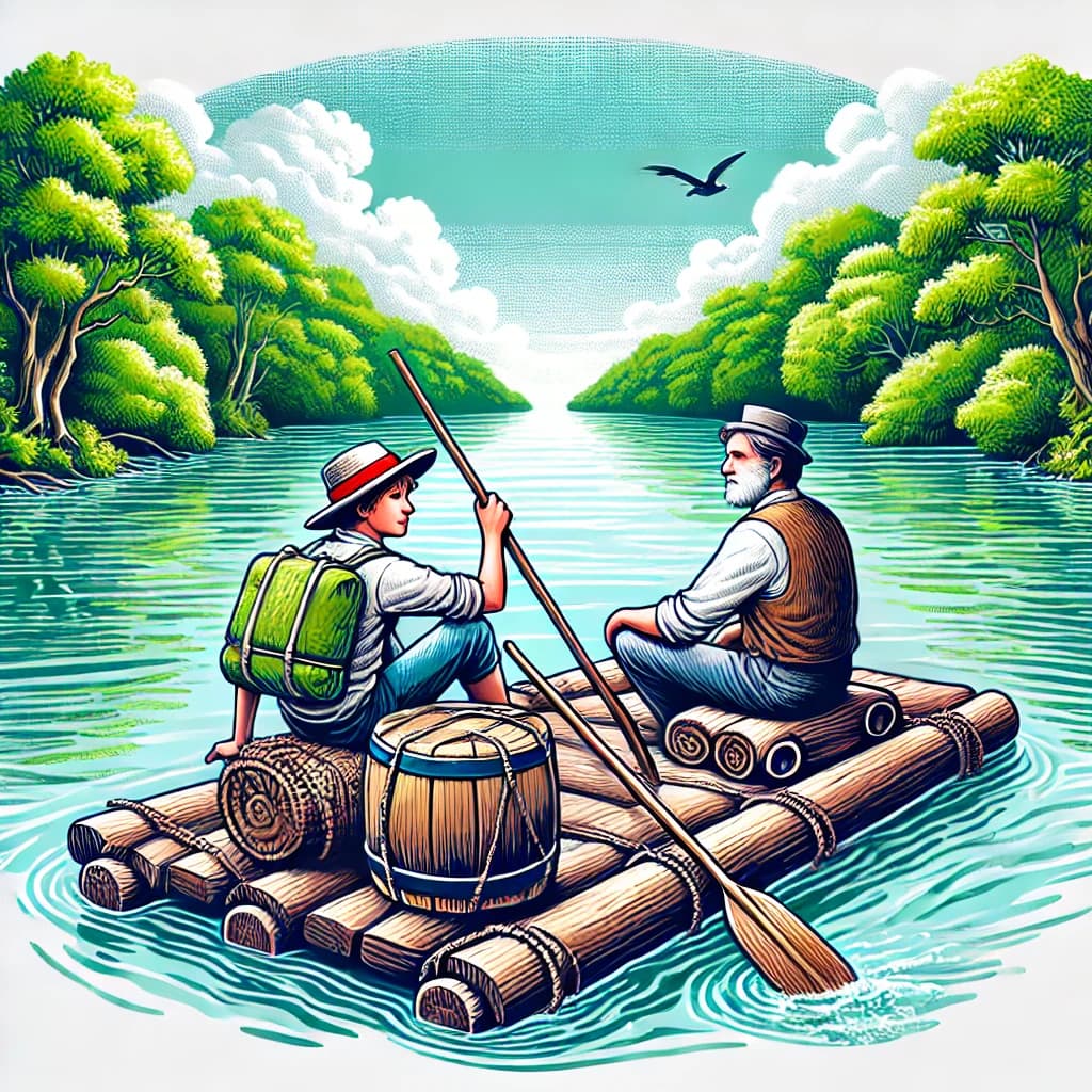 Mark Twain Publishes "Adventures of Huckleberry Finn"