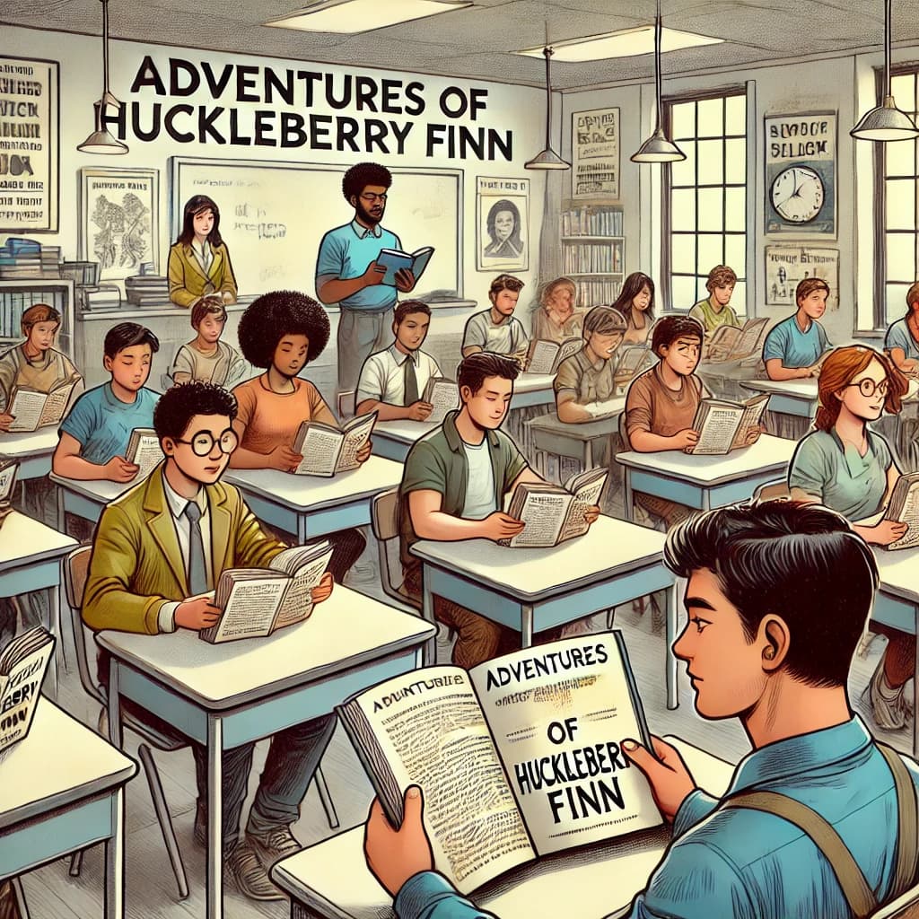 Mark Twain Publishes "Adventures of Huckleberry Finn"