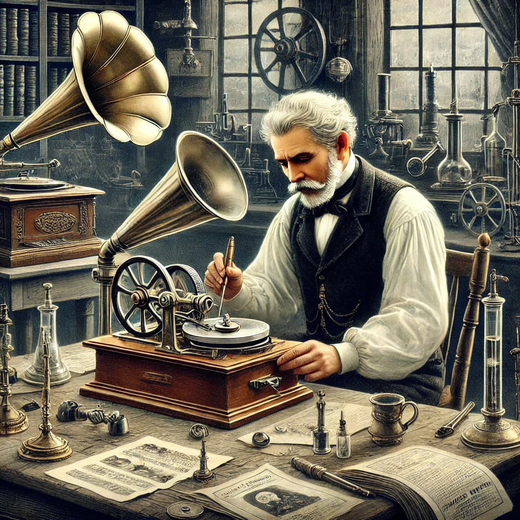 Thomas Edison Patents the Phonograph: A Sound Revolution